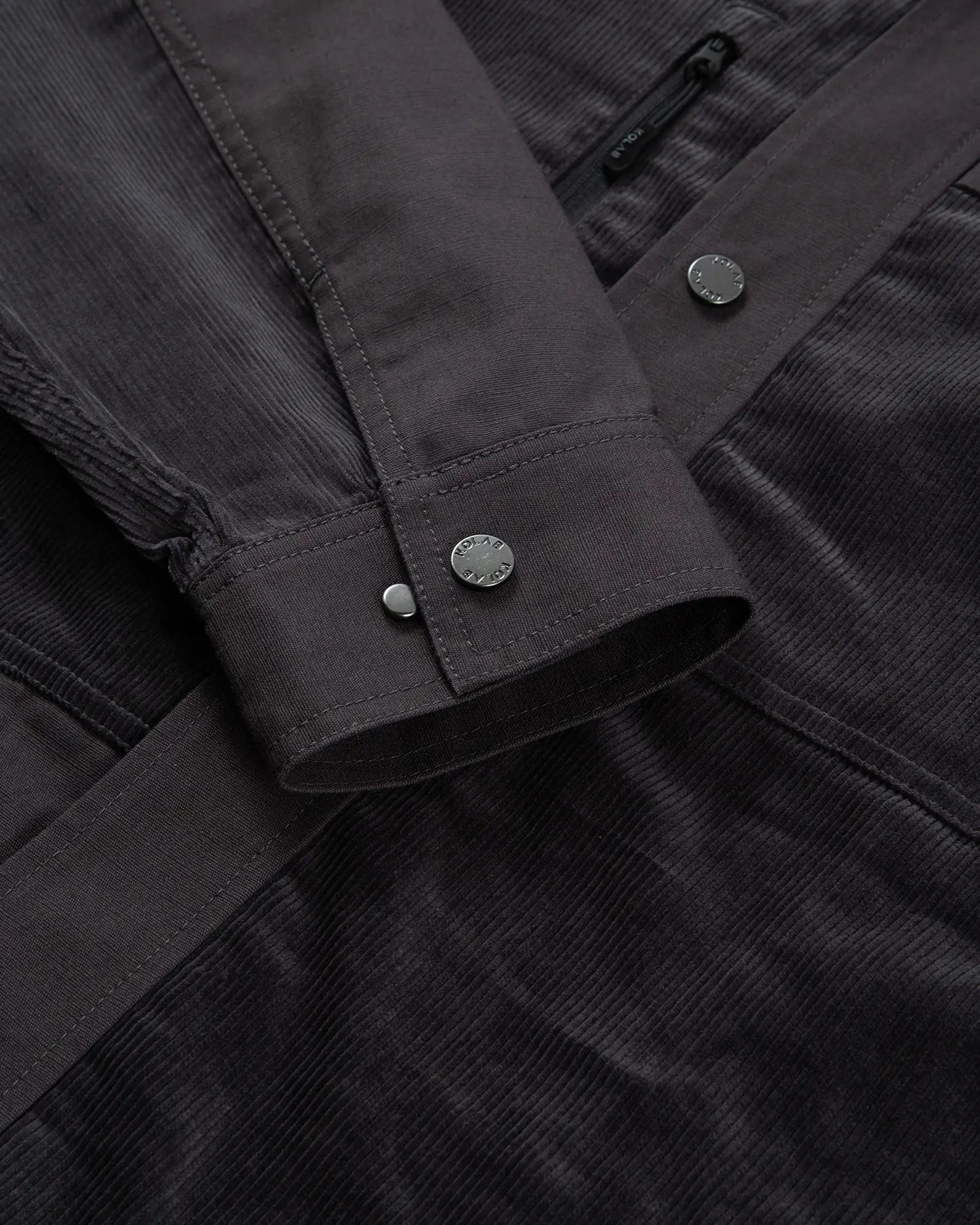 Men's Durable Mix Fabric Chore Jacket