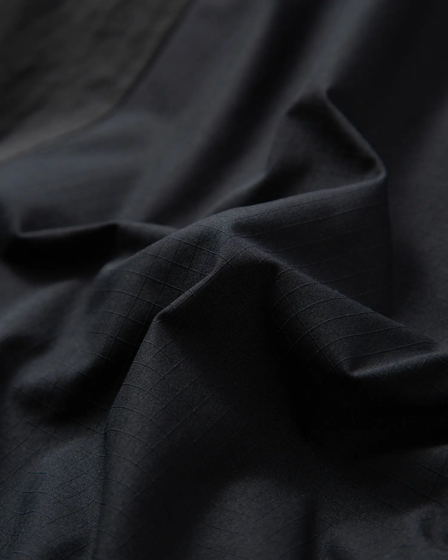Men's Mix-Fabric Padded Crew Jacket
