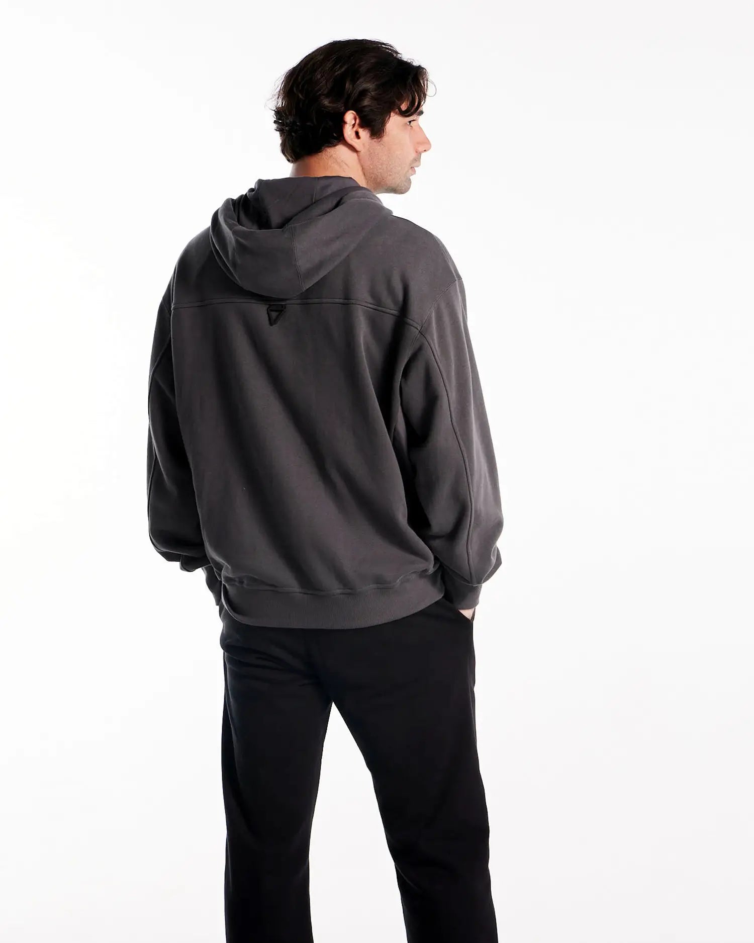Hoodie mit durchgehendem Reißverschluss
