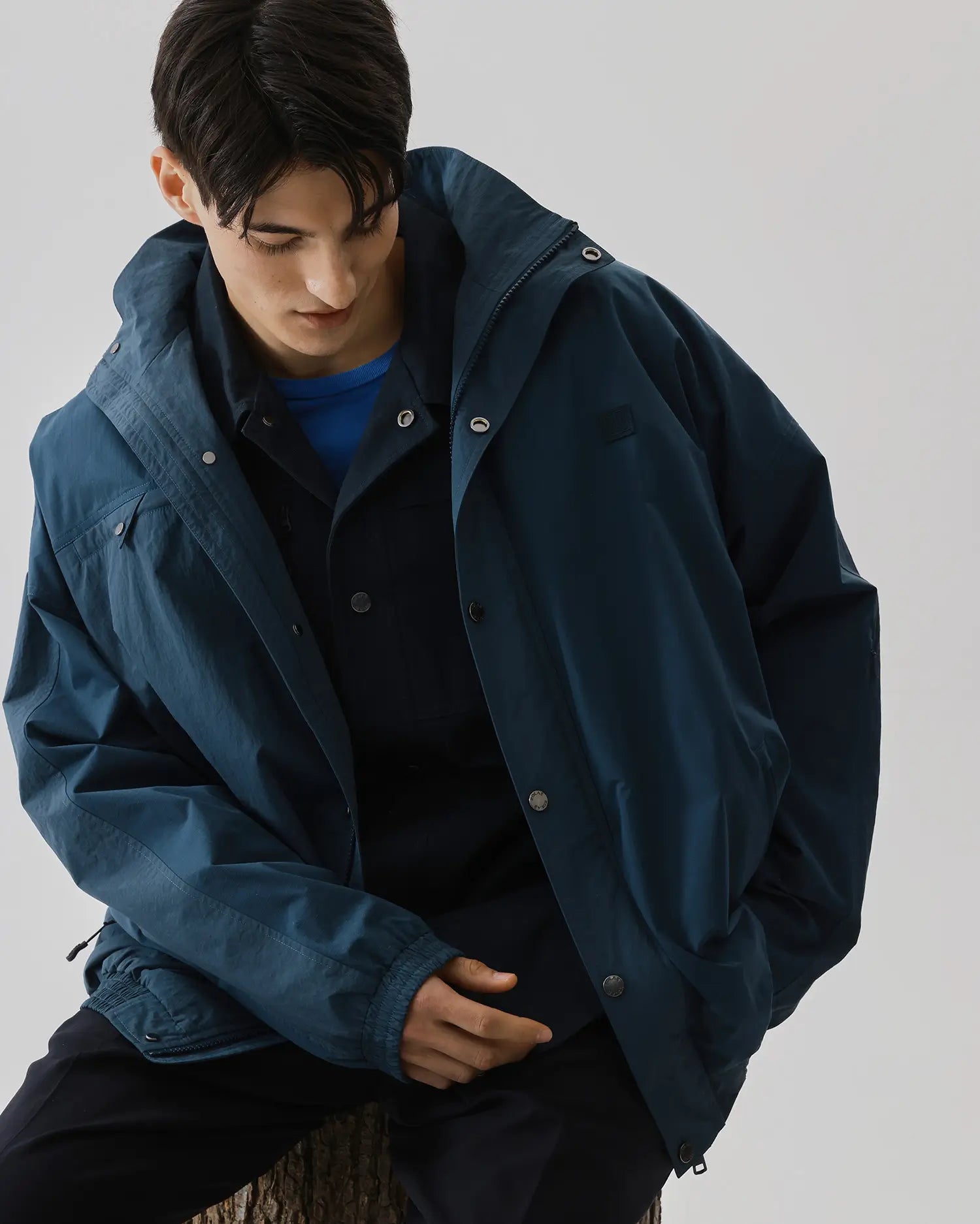 Men's Track Jacket in Dark Blue 06 #dark-blue
