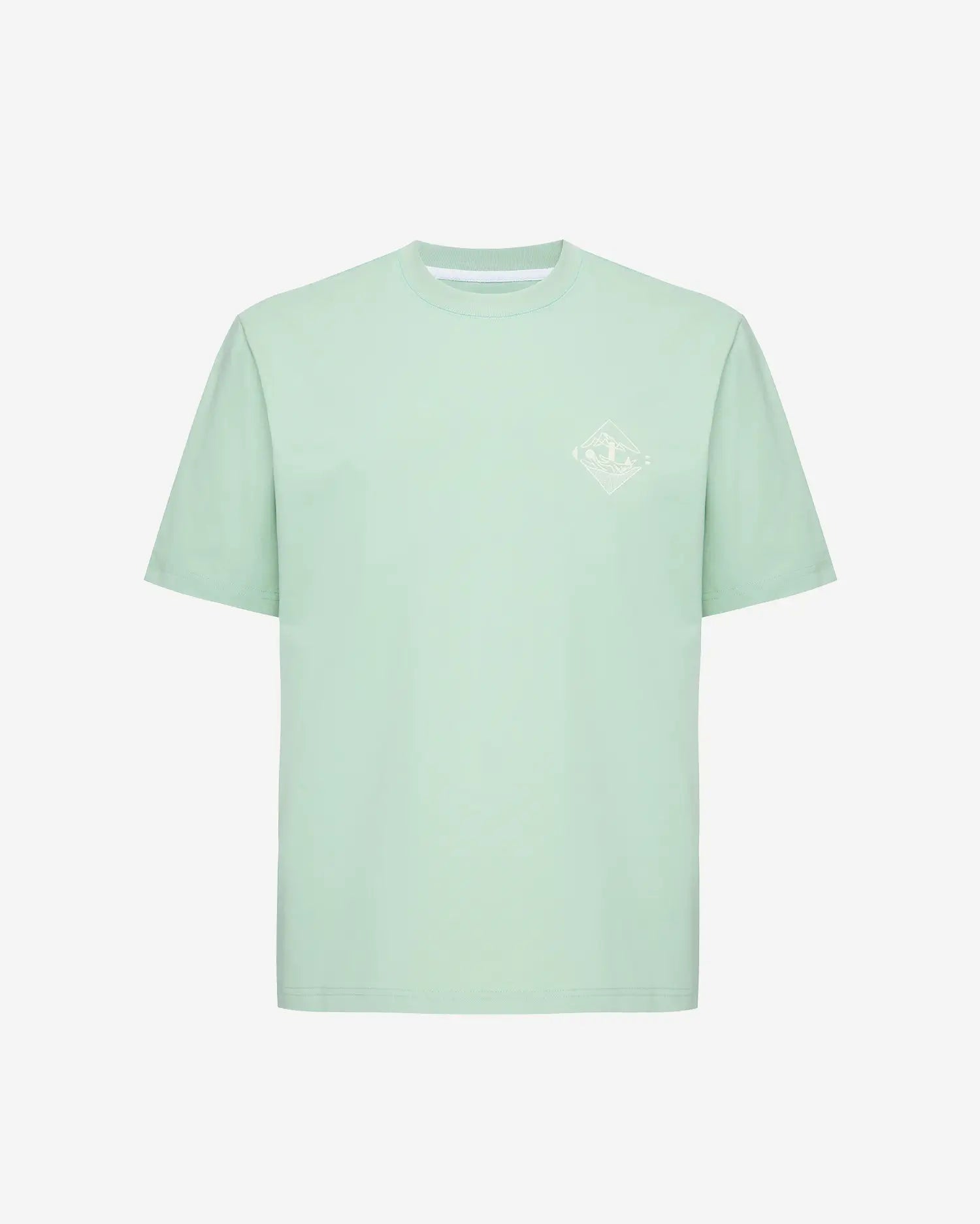T-Shirt mit gesticktem Wappen für Damen