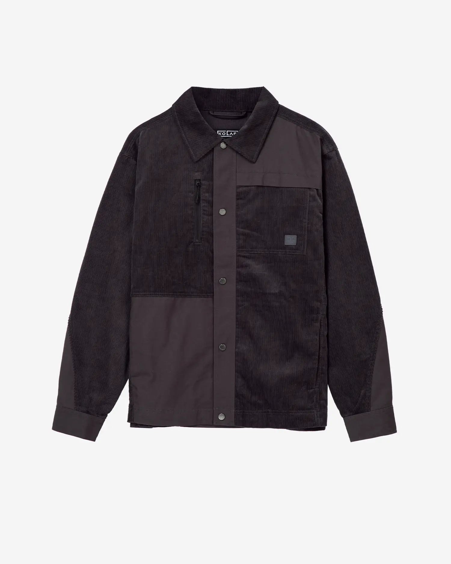 Men's Durable Mix Fabric Chore Jacket