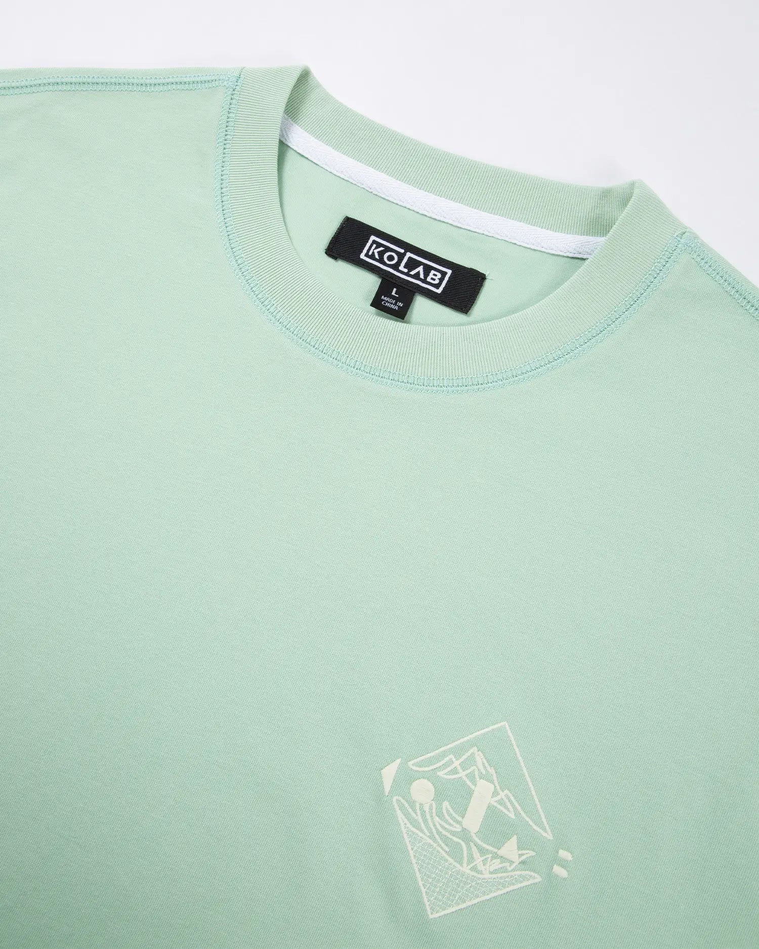 T-Shirt mit gesticktem Wappen für Damen