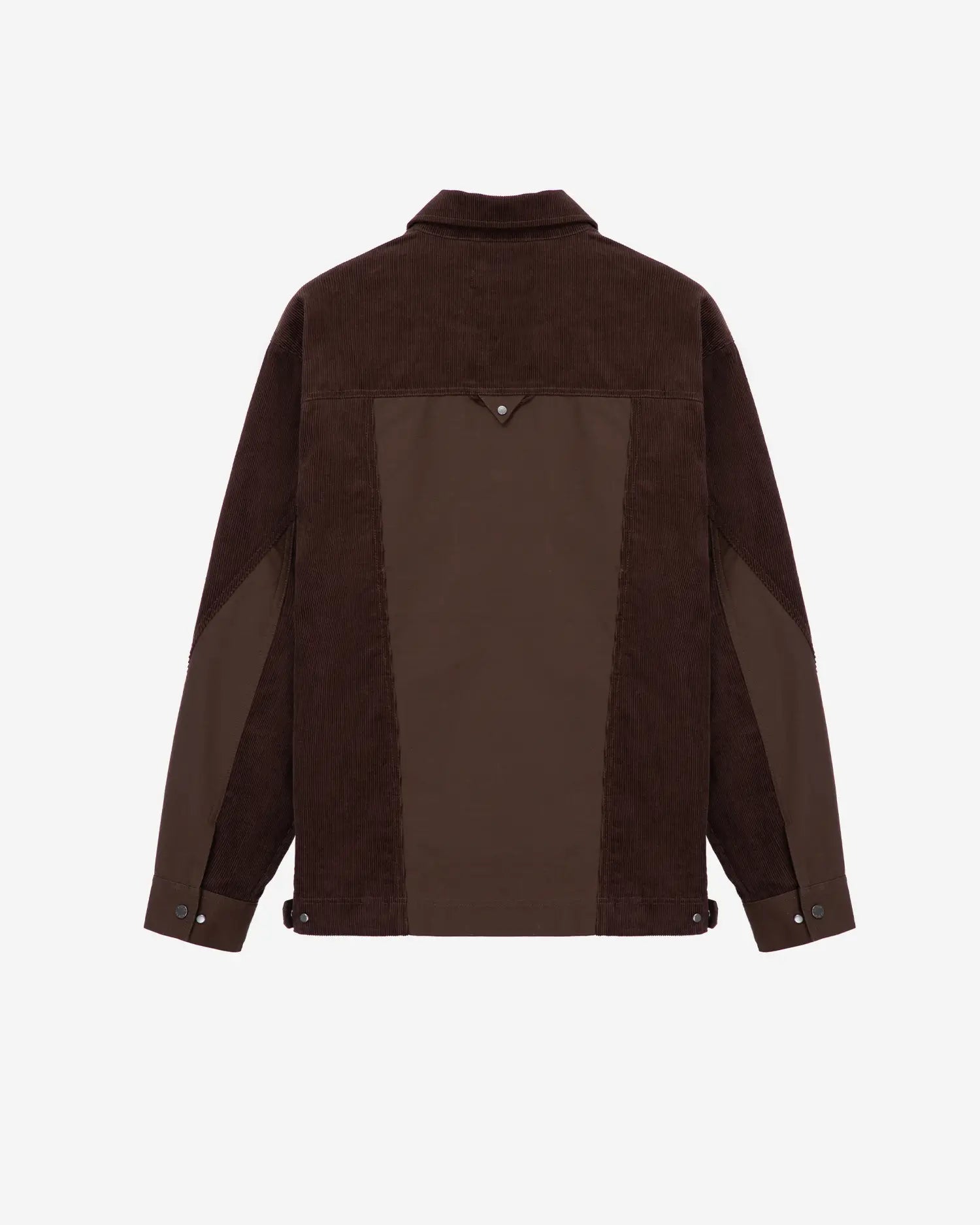 Men's Durable Mix Fabric Chore Jacket