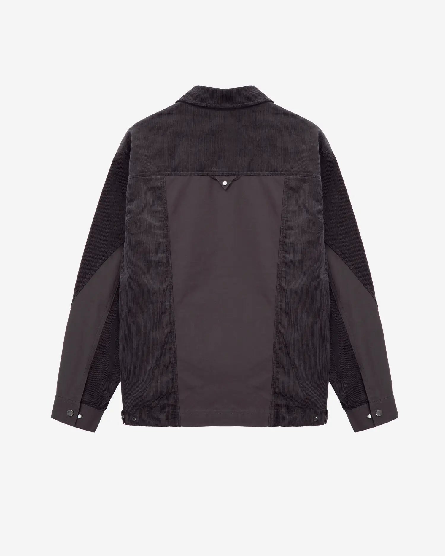 Men's Durable Mix Fabric Chore Jacket