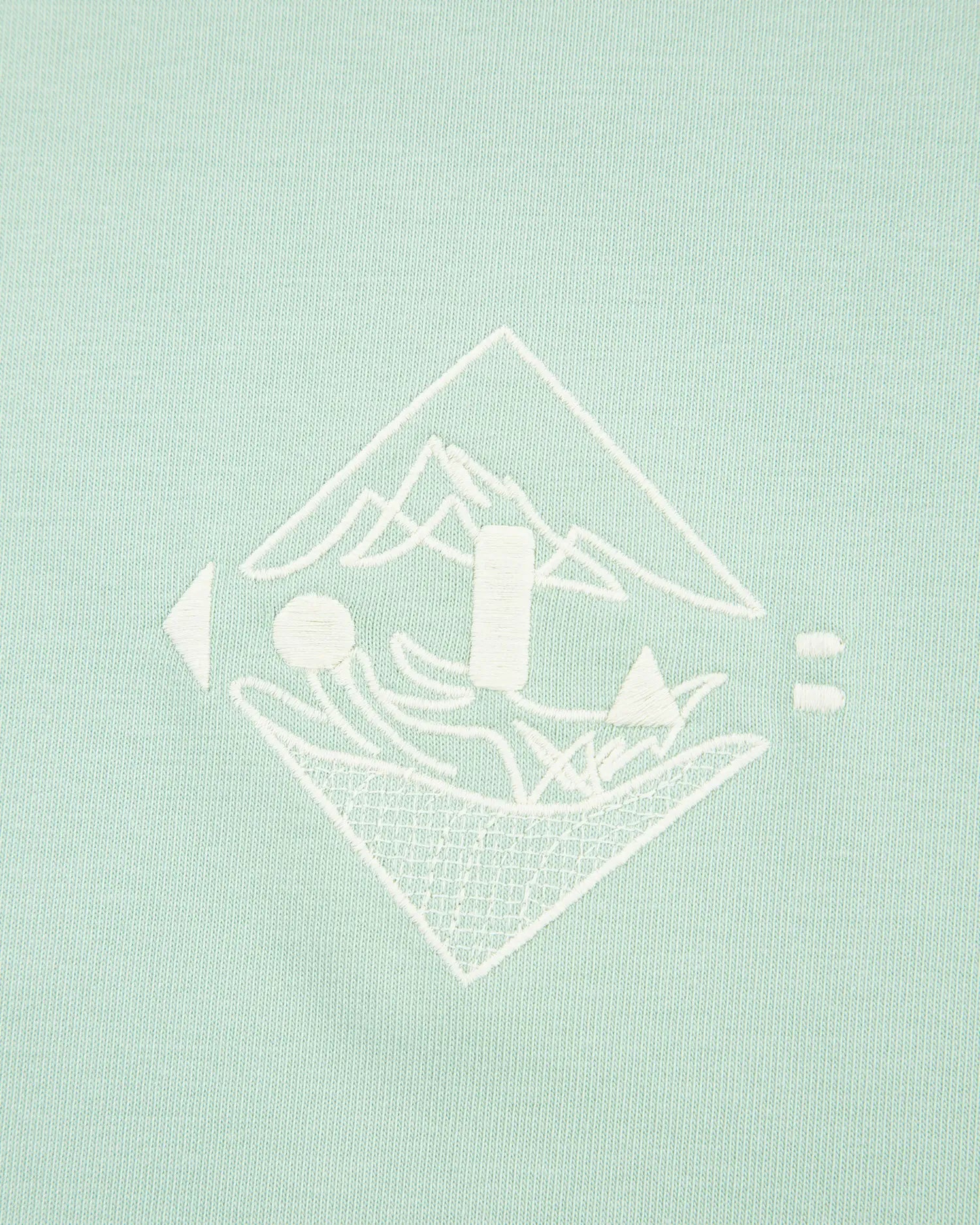 T-Shirt mit gesticktem Wappen für Damen
