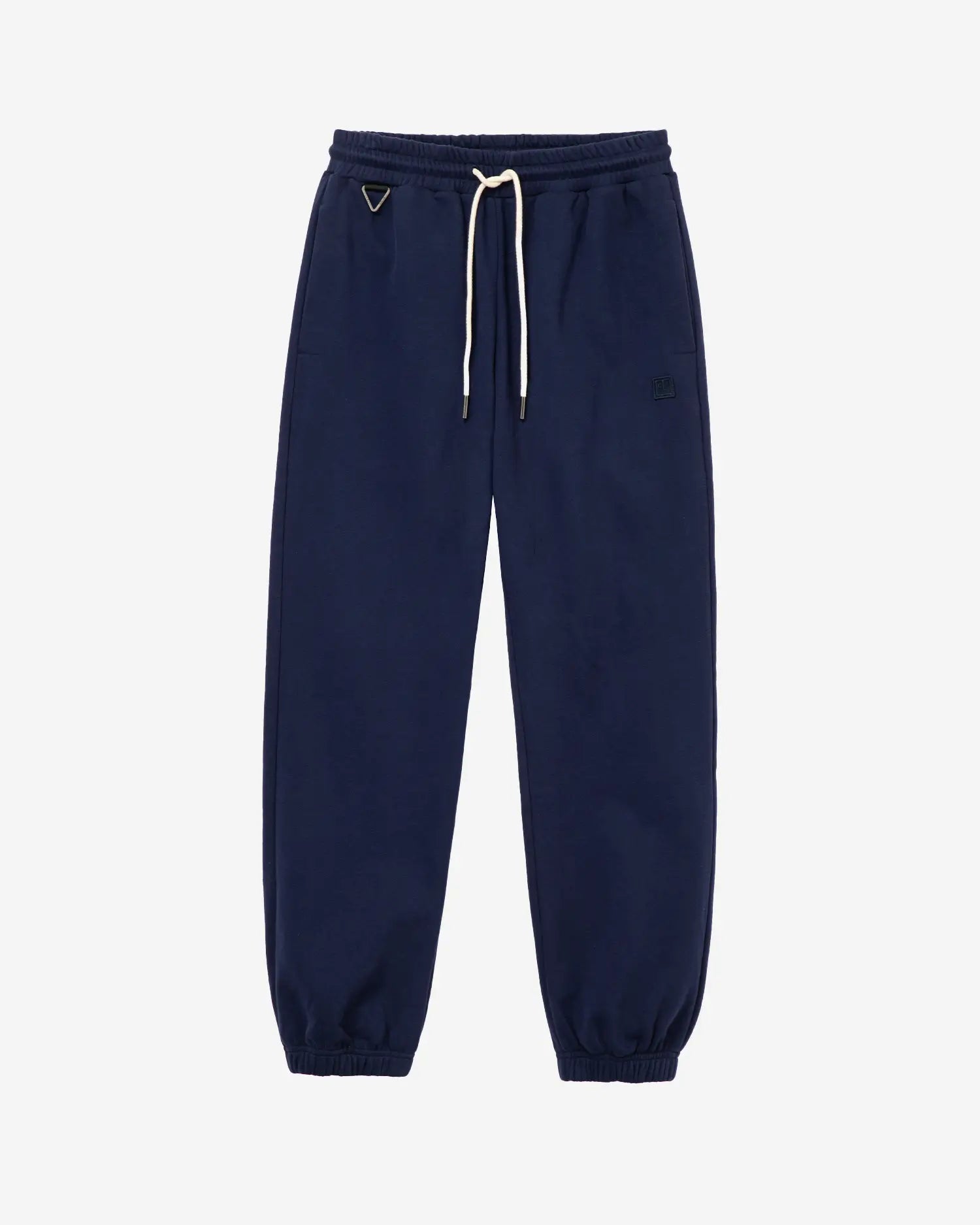Shop Heavyweight Cotton Sweatpants In Dark Blue KOLAB