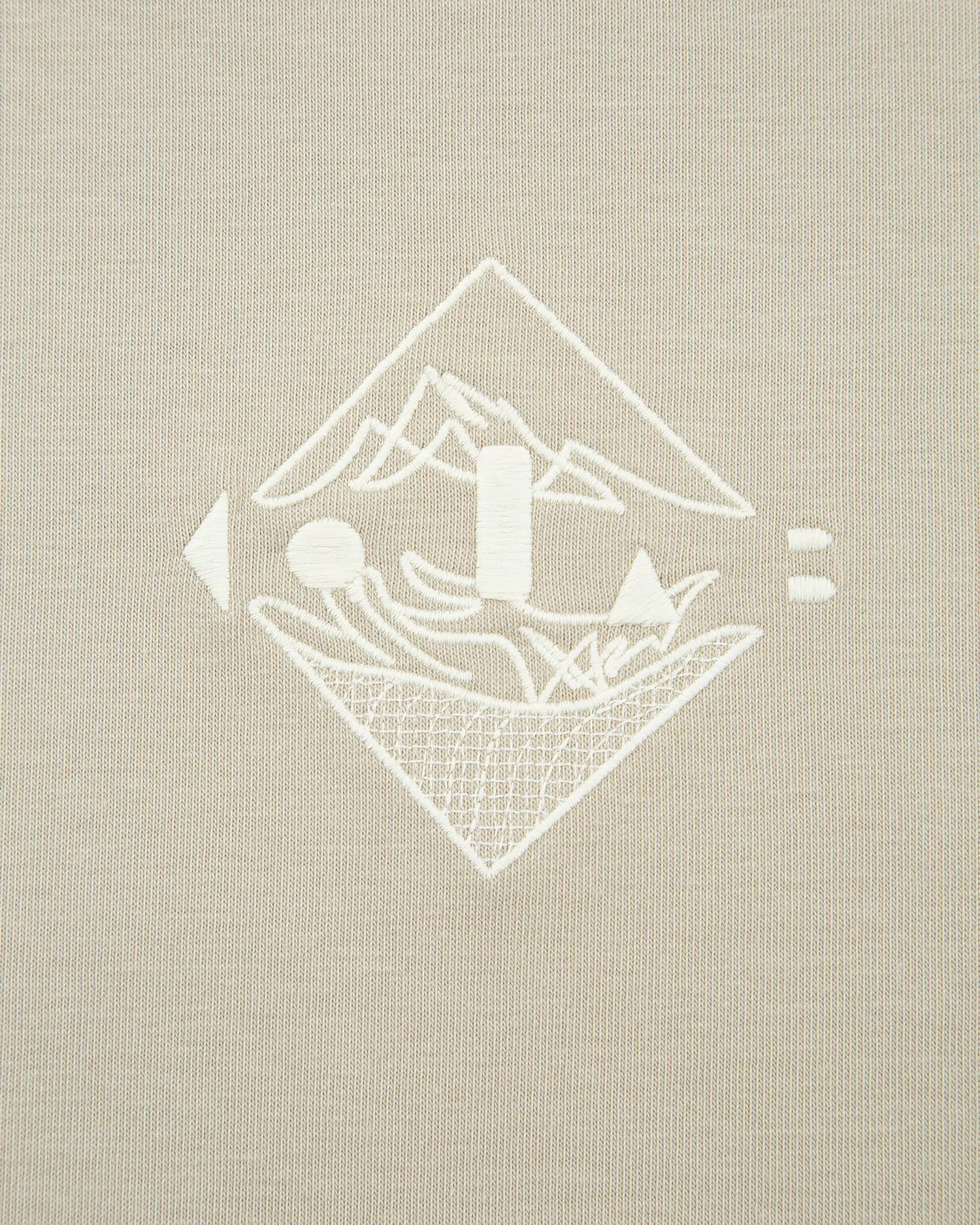 T-Shirt mit gesticktem Wappen für Damen