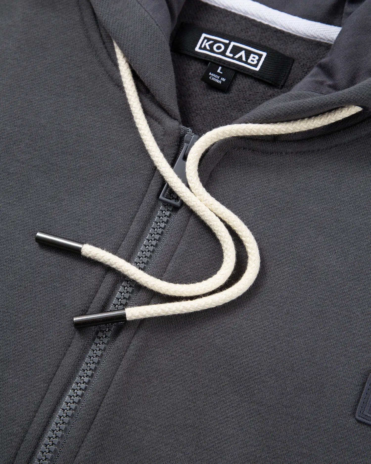 Hoodie mit durchgehendem Reißverschluss