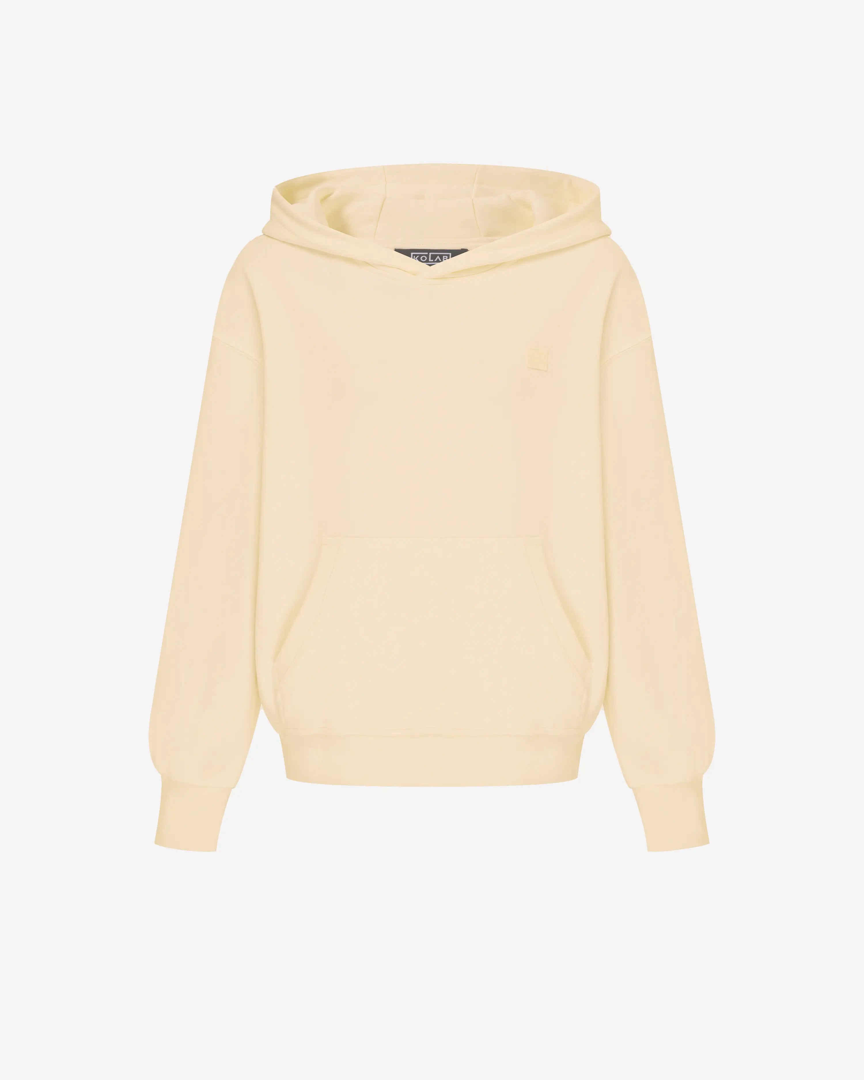 Felpa con cappuccio in cotone pesante da donna 