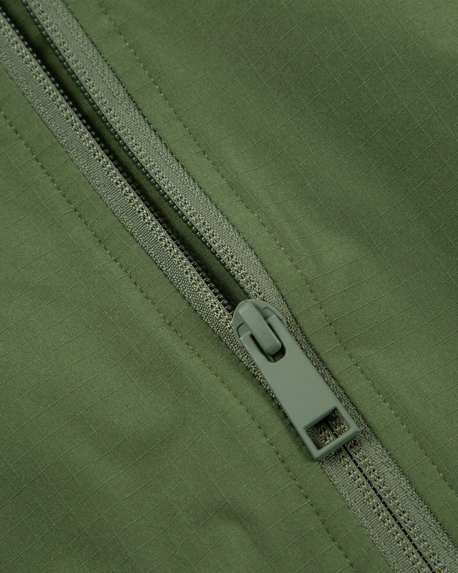 Women's Cropped Track Jacket in Military Green 09 #military-green