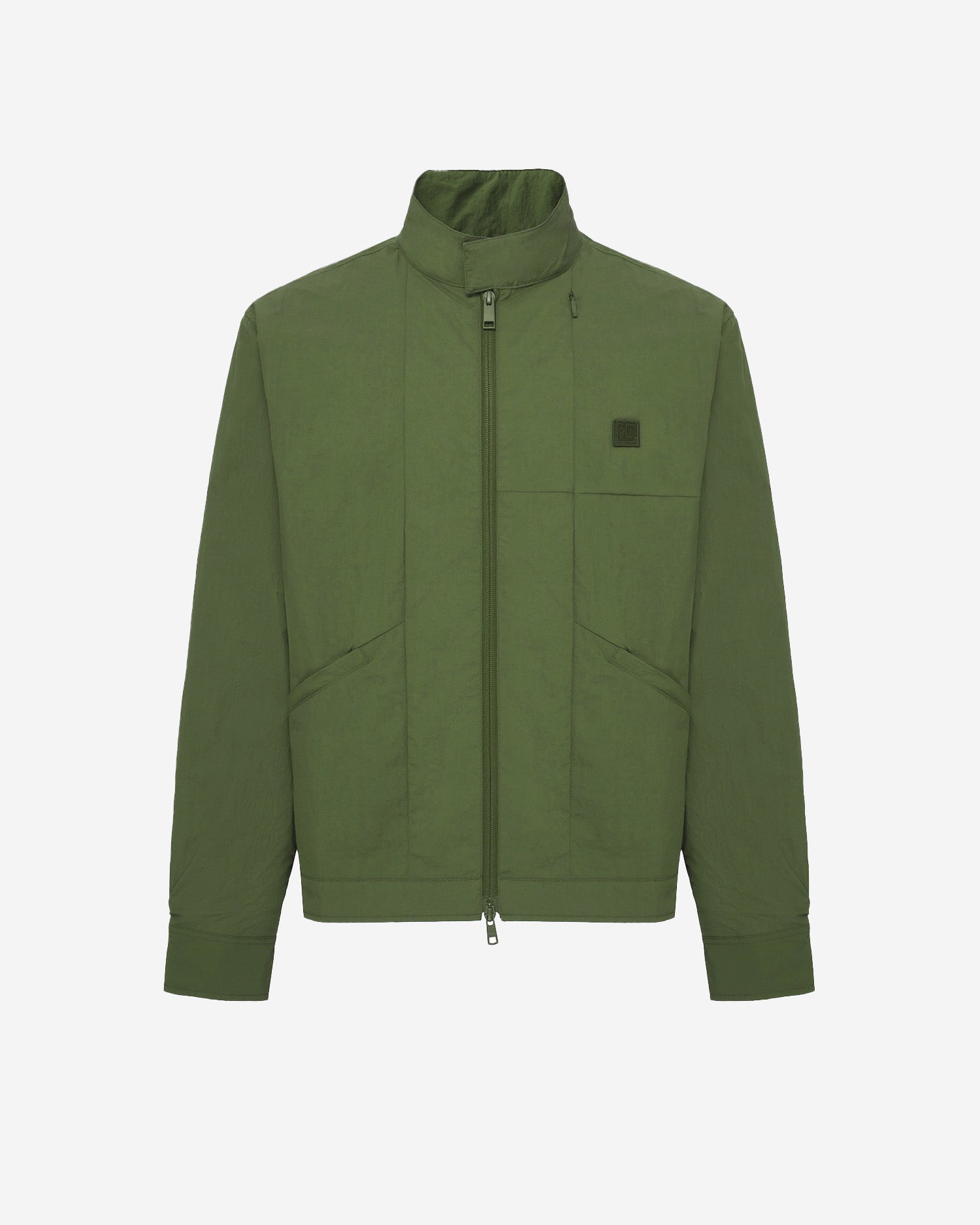 Shop Men's Crew Jacket in Military Green | KOLAB
