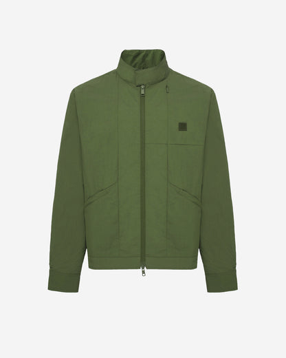 Men's Crew Jacket in Military Green 01 #military-green