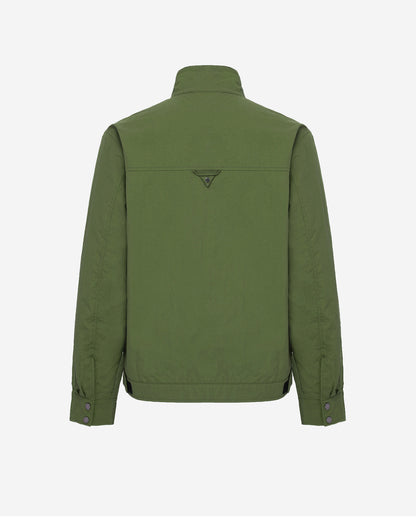 Men's Crew Jacket in Military Green 02 #military-green