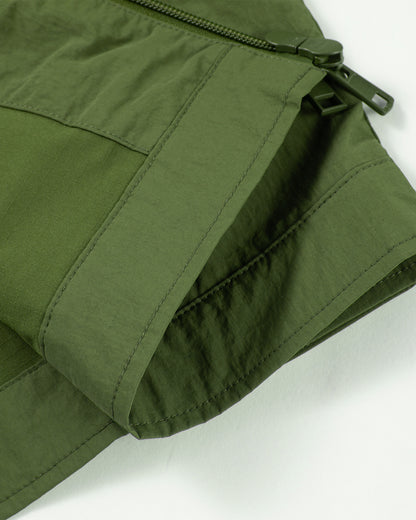 Men's Crew Jacket in Military Green 09 #military-green
