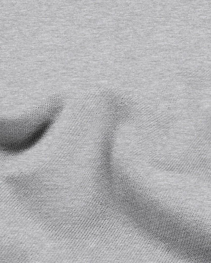Men's Mixed Fabric Crew Sweatshirt in Gray 10 #gray