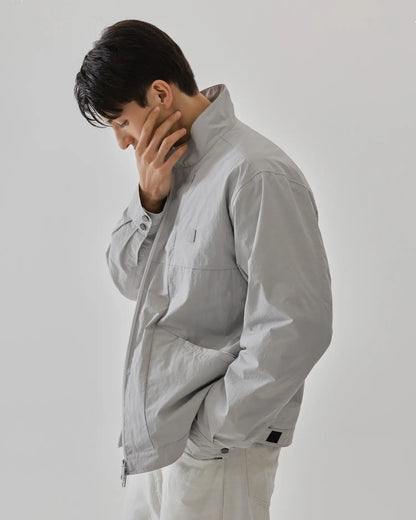 Men's Crew Jacket in Gray 05 #gray