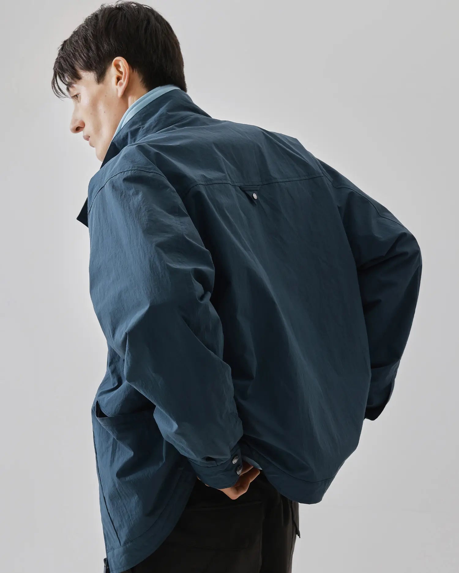Men's Crew Jacket in Dark Blue 07 #dark-blue