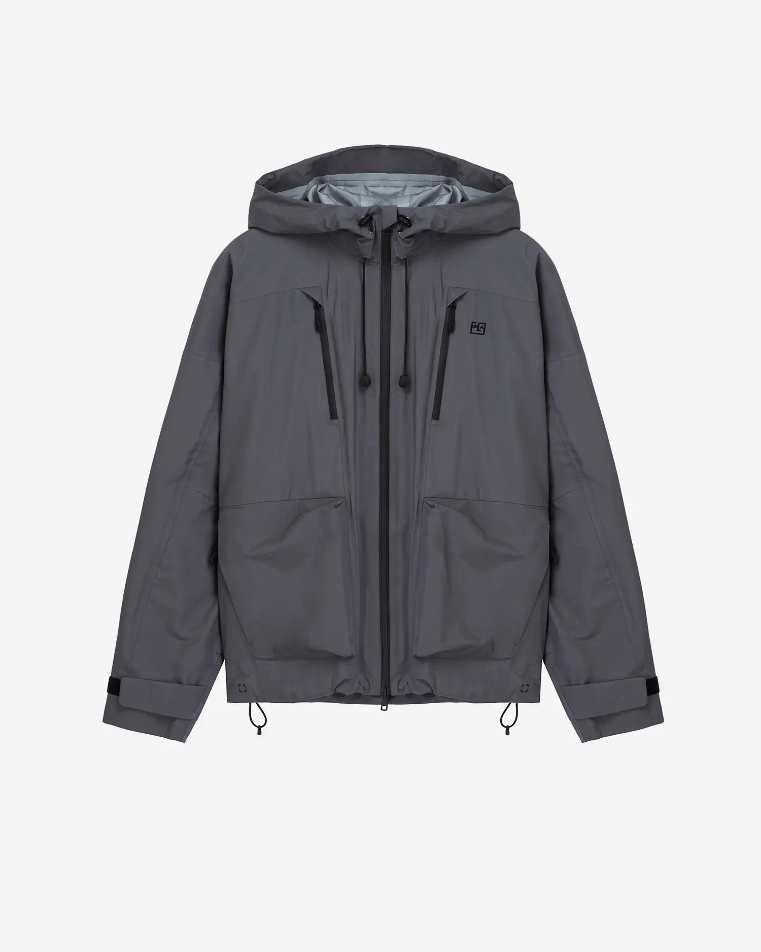 Shop Waterproof Tech Jacket in Charcoal | KOLAB