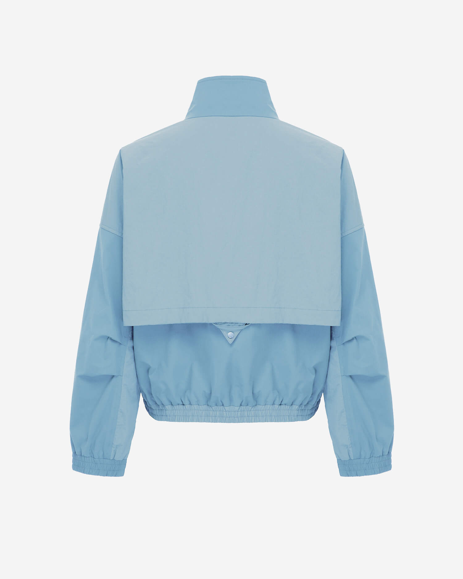 Women's Cropped Track Jacket in Light Blue 02 #light-blue