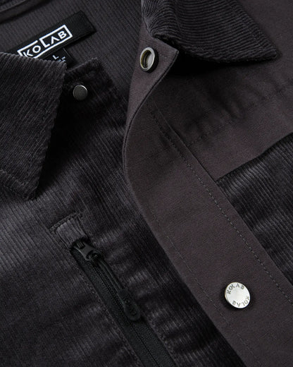 Women's Durable Mix-Fabric Chore Jacket