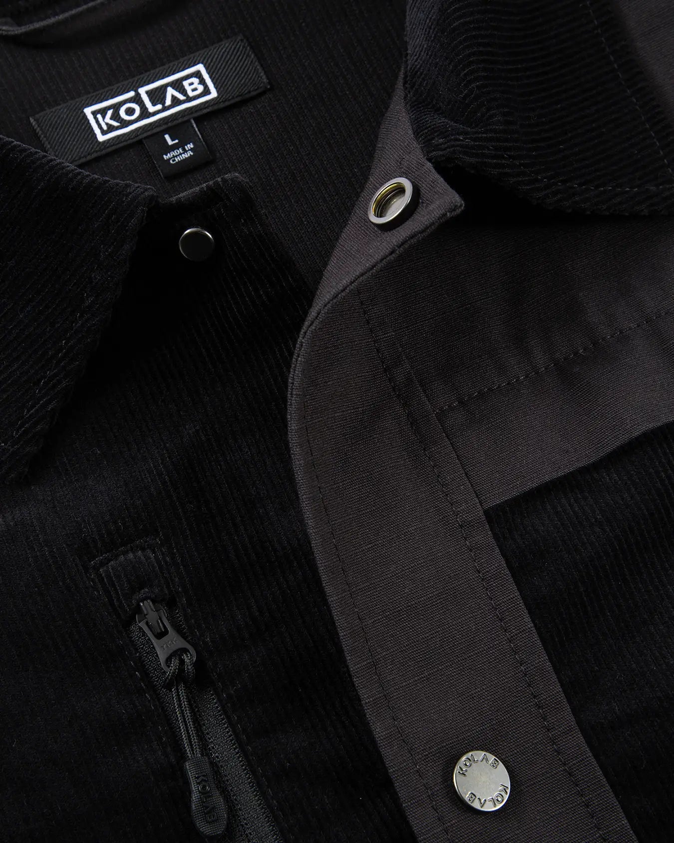 Women's Durable Mix-Fabric Chore Jacket