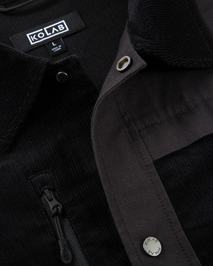 Women's Durable Mix-Fabric Chore Jacket