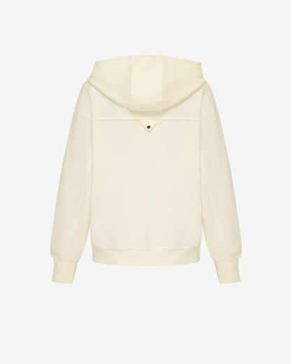 Men's Heavyweight Cotton Hoodie in Light Beige 02 #beige