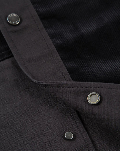 Women's Durable Mix-Fabric Chore Jacket