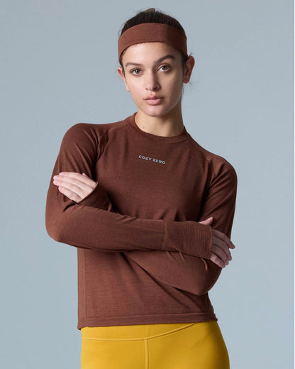 Maglia a maniche lunghe Tech Merino Classic Fit da donna