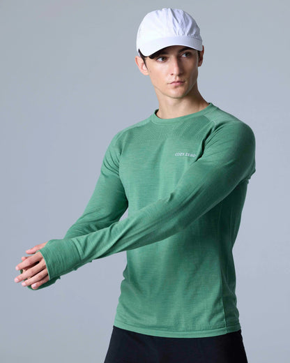 Maglia a maniche lunghe Tech Merino Classic Fit da uomo