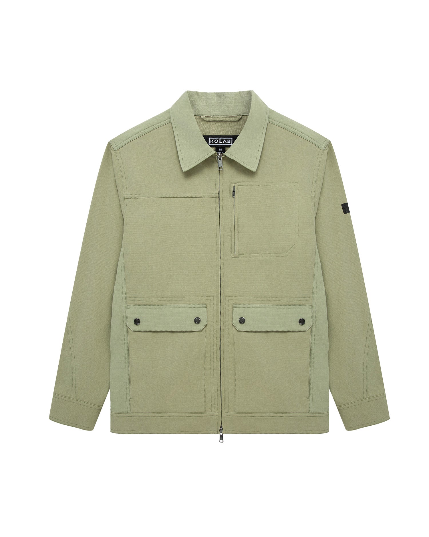 Men's Utility Canvas Workwear Jacket in Beige – KOLAB